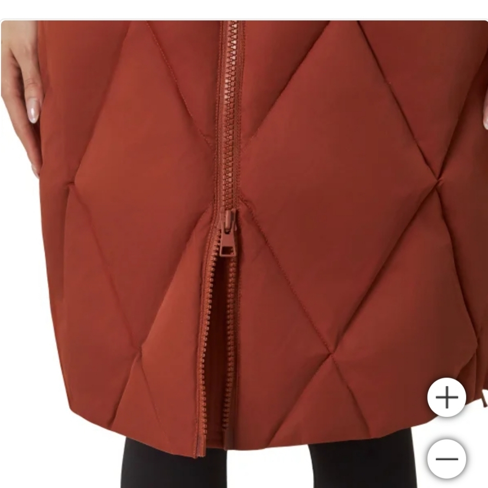 Mondetta Ladies Square Quilted Down Parka ~ nwt - Picture 6 of 7